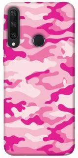 Чохол на Huawei Y6p camouflage pink фото 1 з 1