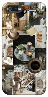 Чехол на Realme C2 Coffee collage ver.4 фото 1 из 1