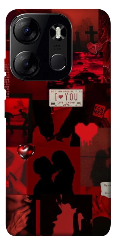 Чохол на Tecno Spark Go 2023 Love collage ver.2 фото 1 з 1