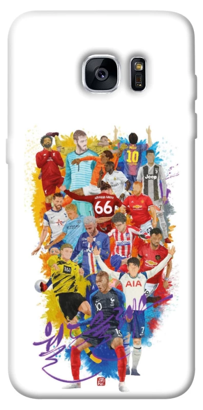 Чехол на Samsung G935F Galaxy S7 Edge Football Abstract v2 фото 1 из 1