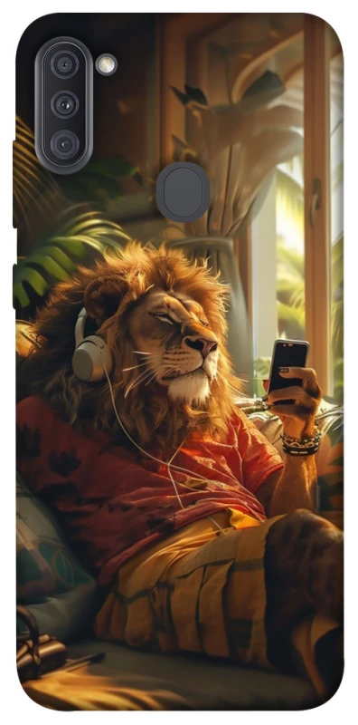 Чохол на Samsung Galaxy A11 Лев v2 фото 1 з 1