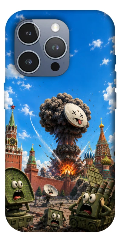 Чехол на Apple iPhone 16 Pro Max Moscow never sleeps ver.7 фото 1 из 1