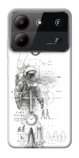 Чехол на ZTE Blade A54 4G Tattoo ver.1 фото 1 из 1