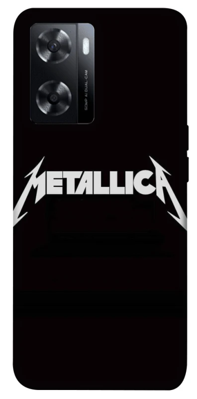 Чехол на Oppo A57s Metallica logo фото 1 из 1
