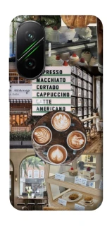 Чехол на Xiaomi Poco F7 Coffee collage ver.5 фото 1 из 1