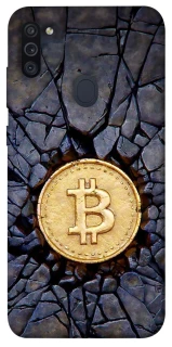 Чохол на Samsung Galaxy M11 Bitcoin cracks фото 1 з 1
