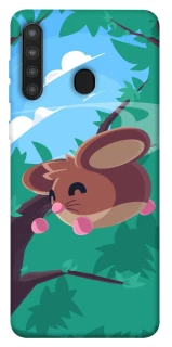 Чохол на Samsung Galaxy A21 Adopt Me Forest Mouse Jump фото 1 з 1