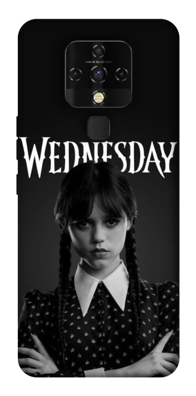 Чехол на TECNO Camon 16 SE Dark Mood Wednesday фото 1 из 1