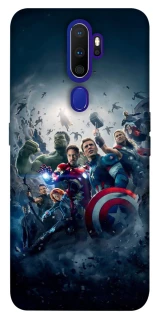 Чехол на Oppo A5 (2020) / Oppo A9 (2020) Marvel heroes фото 1 из 1