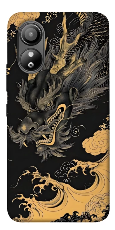 Чохол на ZTE Blade L220 gold dragon фото 1 з 1