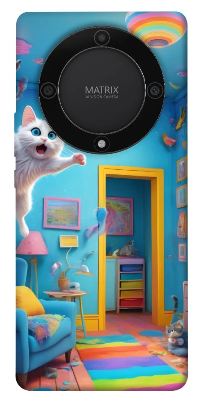 Чохол на Huawei Magic5 Lite crazy cat фото 1 з 1