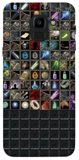 Чохол на Samsung J600F Galaxy J6 (2018) Inventory menu ver.2 фото 1 з 1
