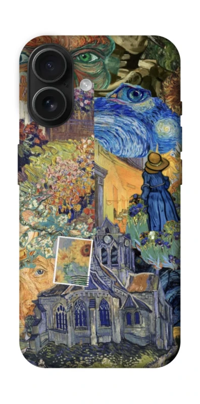 Чохол на Apple iPhone 16 Van Gogh collage фото 1 з 1