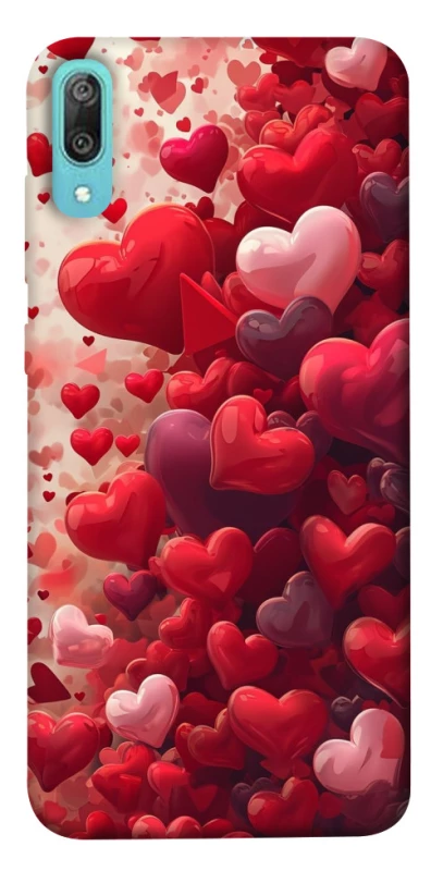 Чохол на Huawei Y6 Pro (2019) Many hearts фото 1 з 1