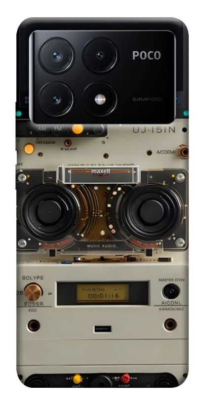 Чехол на Xiaomi Poco X6 Audio panel фото 1 из 1