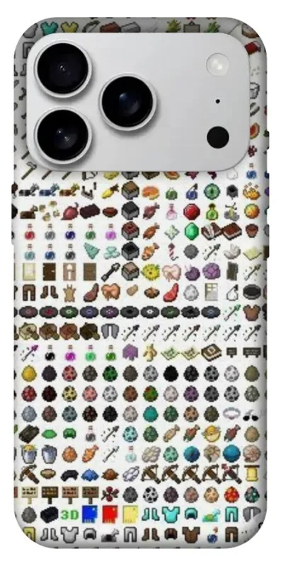 Чехол на Apple iPhone 18 Pro Max Minecraft v2 фото 1 из 1