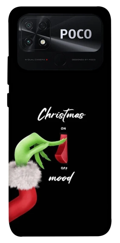 Чехол на Xiaomi Poco C40 Grinch mood фото 1 из 1