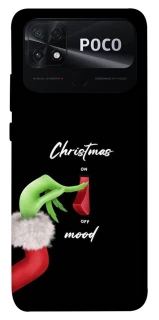 Чехол на Xiaomi Poco C40 Grinch mood фото 1 из 1
