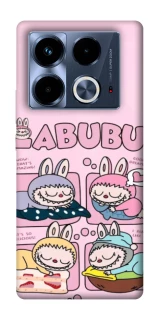 Чохол на Infinix Note 40 4G Labubu Dreams Collage фото 1 з 1