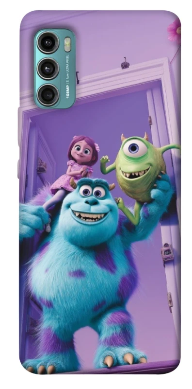 Чохол на Motorola Moto G60 Monsters friends фото 1 з 1