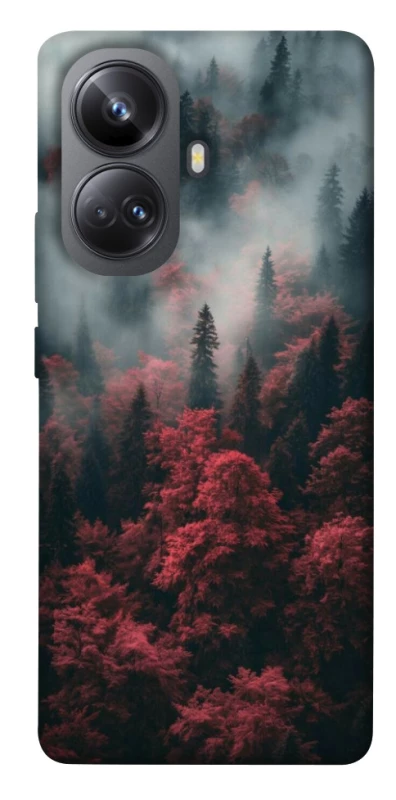 Чехол на Realme 10 Pro+ Red Wood фото 1 из 1