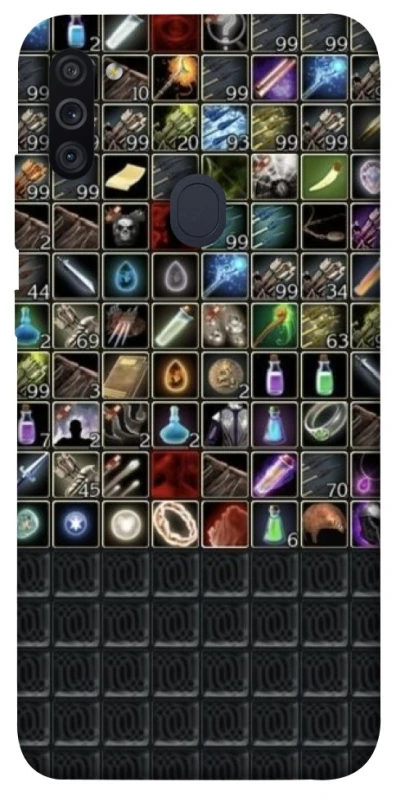 Чехол на Samsung Galaxy M11 Inventory menu ver.2 фото 1 из 1