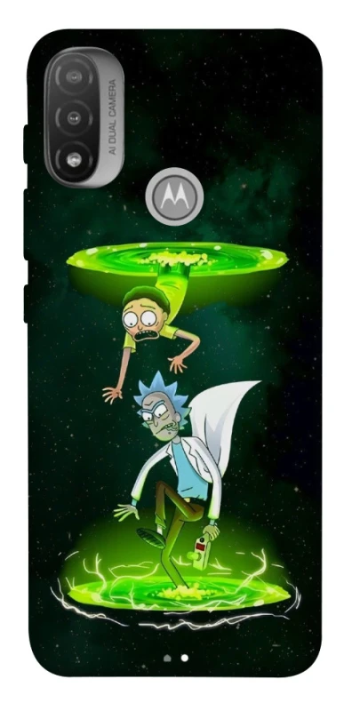 Чохол на Motorola Moto E20 Rick and Morty фото 1 з 1