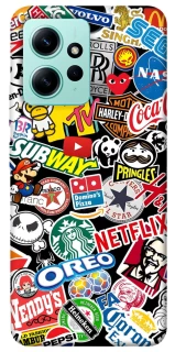 Чохол на Xiaomi Redmi Note 12 4G brands фото 1 з 1