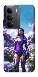 Чехол на Realme C75 Cyber space girl ver.4 фото 1 из 1