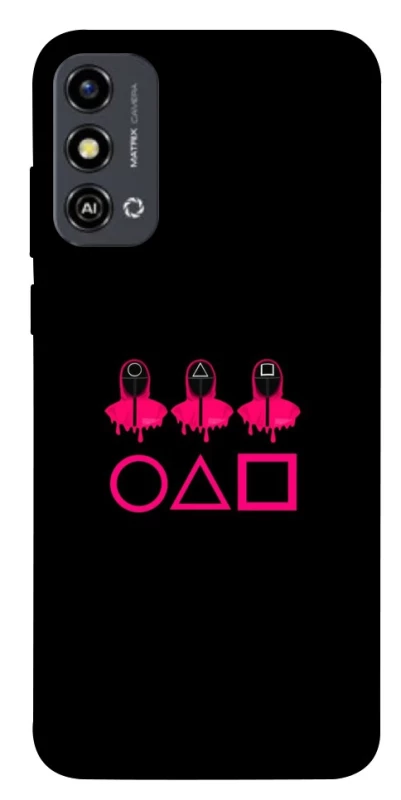 Чехол на ZTE Blade A53 squid game v3 фото 1 из 1