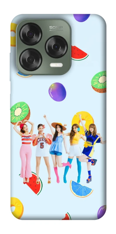 Чехол на ZTE Nubia V70 Design RED VELVET v2 фото 1 из 1