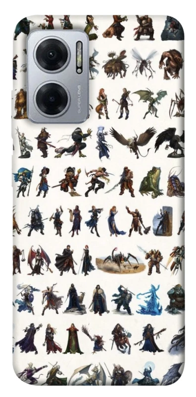 Чехол на Xiaomi Redmi Note 11E Character Selection фото 1 из 1