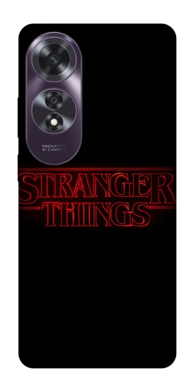 Чохол на Oppo A60 Stranger Things ver.5 фото 1 з 1
