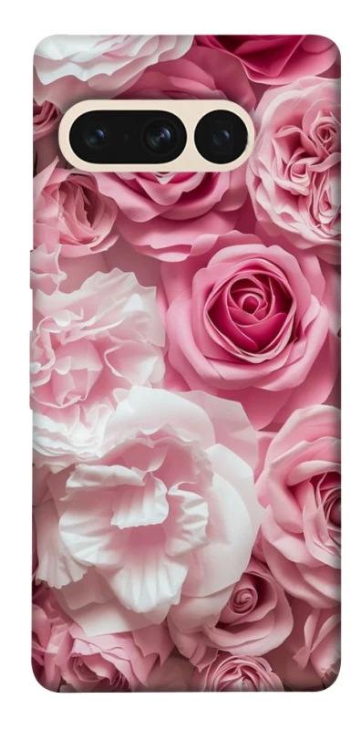 Чохол на Google Pixel 7 Pro Рожеві Квіти фото 1 з 1