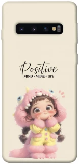 Чехол на Samsung Galaxy S10 Positive фото 1 из 1