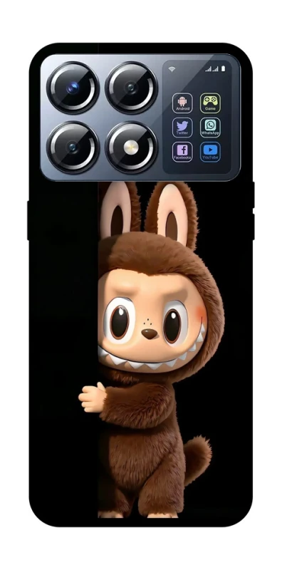Чохол на Xiaomi POCO X8 Pro Boo Labubu фото 1 з 1