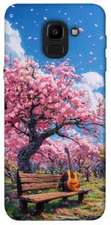 Чехол на Samsung J600F Galaxy J6 (2018) Sakura фото 1 из 1