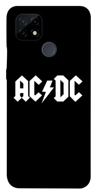 Чехол на Realme C21 AC/DC logo фото 1 Чехол на Realme C21 AC/DC logo фото 1 из 1