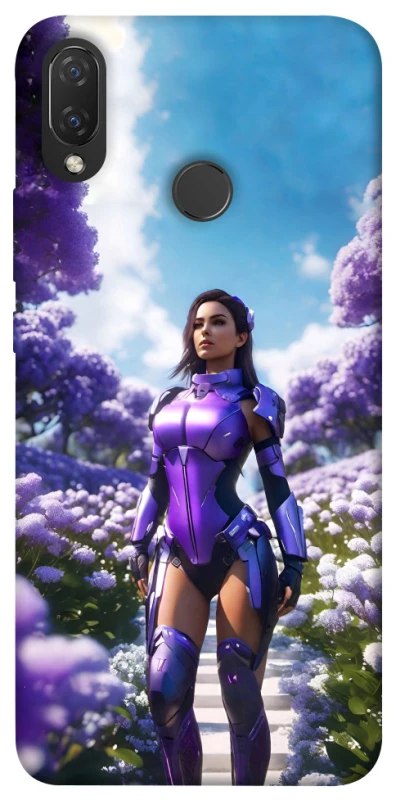 Чохол на Huawei P Smart+ (nova 3i) Cyber space girl ver.4 фото 1 з 1