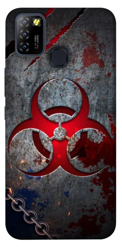 Чохол на Infinix Hot 10 Lite Радіація v3 фото 1 з 1