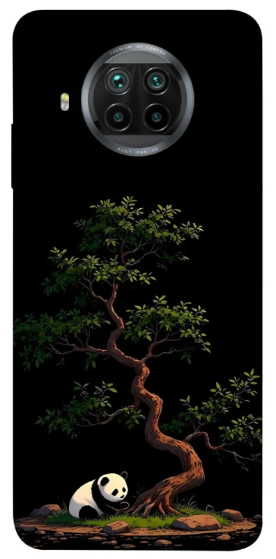 Чохол на Xiaomi Mi 10T Lite / Redmi Note 9 Pro 5G Panda and tree фото 1 з 1