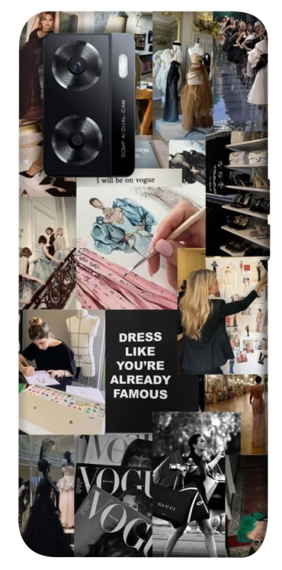 Чохол на Oppo A57s Fashion collage ver.11 фото 1 з 1