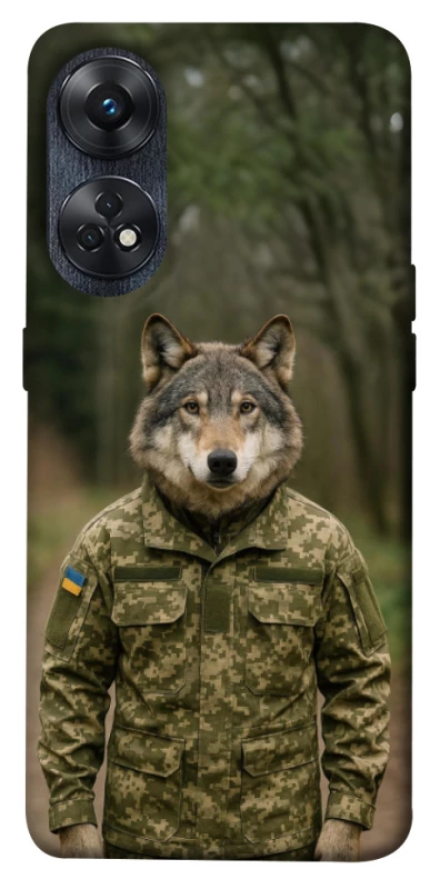Чохол на Oppo Reno 8T 4G Вовк захисник фото 1 з 1