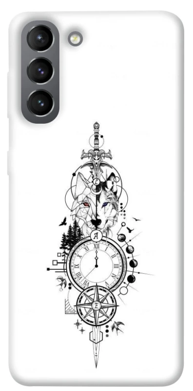 Чехол на Samsung Galaxy S21 Tattoo ver.8 фото 1 из 1