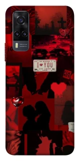 Чохол на Vivo Y31 Love collage ver.2 фото 1 з 1
