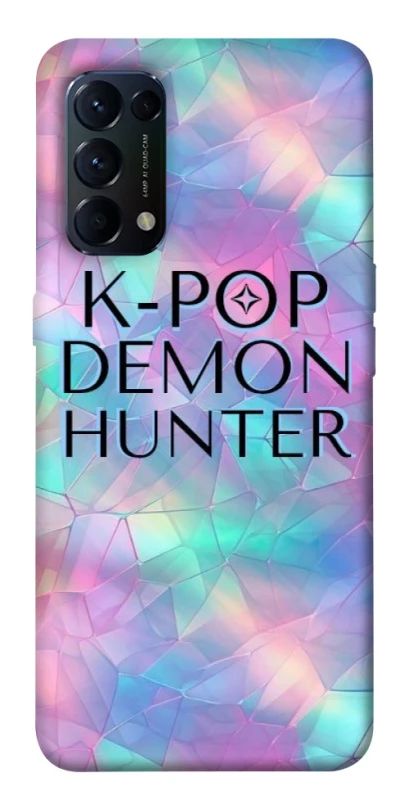 Чохол на Oppo Reno 5 4G K-Pop Demon Hunters Logo фото 1 з 1