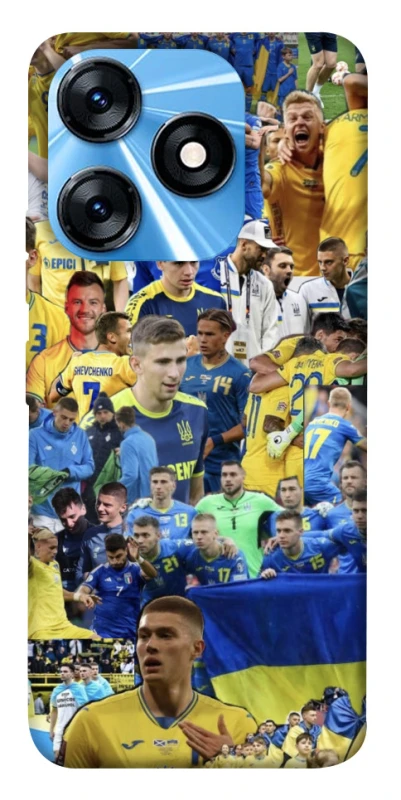 Чохол на TECNO Spark 10 UA-Football ver.6 фото 1 з 1