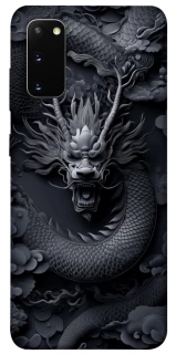 Чехол на Samsung Galaxy S20 black dragon фото 1 из 1