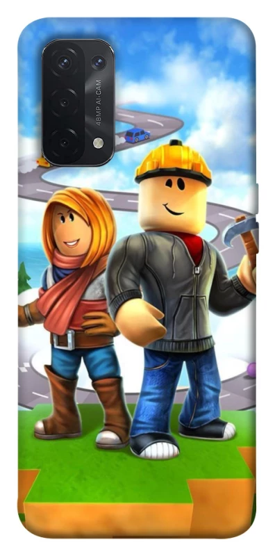 Чохол на Oppo A54 5G / A74 5G Roblox Builder Adventure фото 1 з 1