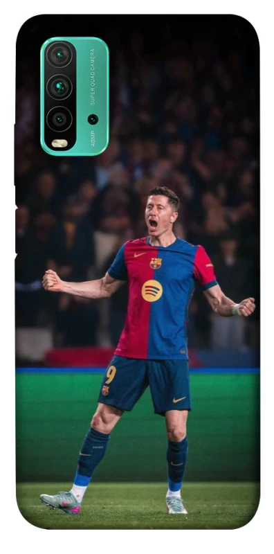 Чехол на Xiaomi Redmi Note 9 4G / Redmi 9 Power Robert Lewandowski фото 1 из 1